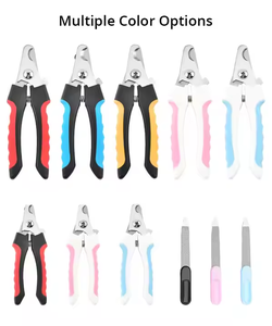 מקצועי של נירוסטה מסמר מחמד ציפורניים מטפח קליפר גוזם עם מגן בטיחות מונע חיתוך לחתולים - Product Image 2