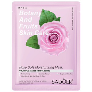 개인 상표 한국 미백 보습 얼굴 마스크 과일 뷰티 페이스 마스크 시트 Sheetmask 스킨 케어 페이셜 마스크 - Product Image 3