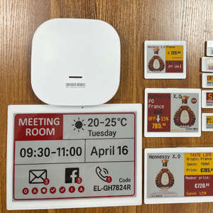 สำหรับระบบ IoT 2.4Ghz ป้ายราคาอิเล็กทรอนิกส์ (ESL) แบบ E-Ink ขนาด 2.13 นิ้ว และ 2.9 นิ้ว พร้อมกราฟิกเต็มรูปแบบ อายุการใช้งานแบตเตอรี่ 5-7 ปี ใช้พลังงานต่ำ - Product Image 5