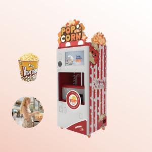 Movie Maker Máquinas comerciales Vending Self Makers Popper Corn Price Theatre Shopping Coin Popcorn Making Machine - Product Image 2