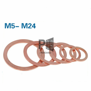 M5 M6 M8 M10 M12 M14 M16 M18 M20 M22 <span class=keywords><strong>Rondelle</strong></span> en cuivre massif Cale Anneau plat Joint Anneaux Joint Plain Entretoise Rondelles <span class=keywords><strong>Laiton</strong></span> Cale <span class=keywords><strong>Rondelle</strong></span> - Product Image 3