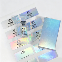 Autocollants holographiques irisés personnalisés de 3 ml pour l'identification des échantillons de laboratoire de qualité clinique