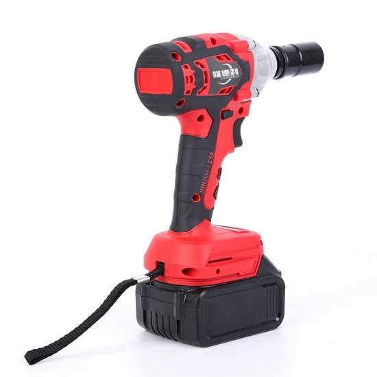 Chargeable Battery Cordless Electric Wrench Best Electric Impact Power Drills Lightweight Adjustable Electric Wrench