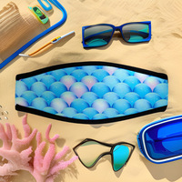 Masque de plongée en néoprène Spot transfrontalier direct d'usine miroir respirant natation conditionneur de cheveux lunettes vente de matériel de plongée en apnée