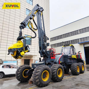 Cosechadora Forestal XUVOL OEM/ODM con Cabina Giratoria y Autonivelante, Motor de 250KW, Neumáticos de Goma, Cosechadora Forestal de 600HP con Ruedas - Product Image 4