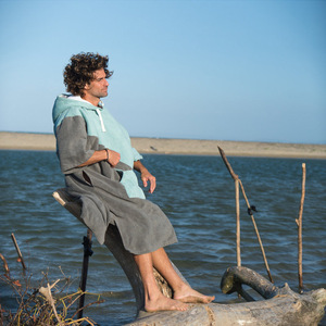 Custom Microfiber Terry Hooded Beach Poncho <strong>Towel</strong> <strong>Robe</strong> Surf Poncho <strong>Changing</strong> <strong>Towel</strong> for Adult - Product Image 2