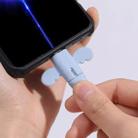 Protection de câble de charge en silicone universelle, anti-casse, avec enrouleur pour câble de données