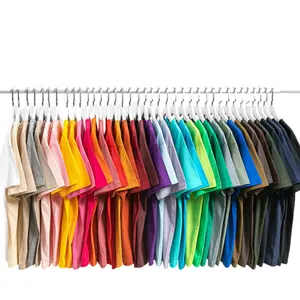 Casual Factory Outlet miglior prezzo Custom Design Blank Tshirt abbigliamento di marca da uomo e da donna con stampa Logo in cotone stampato