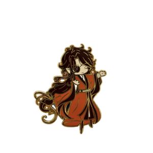 BAS <span class=keywords><strong>tarif</strong></span> usine personnalisé Badge Pin Anime dur émail broche personnalisé dessin animé ciel bénédiction officielle AnimeSouvenir broche épinglette - Product Image 2