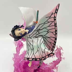 Figura de <span class=keywords><strong>Manga</strong></span> de Dibujos Animados de 20 CM Demon Slayer Kochou Shinobu Figura de Anime <span class=keywords><strong>Kimetsu</strong></span> <span class=keywords><strong>No</strong></span> <span class=keywords><strong>Yaiba</strong></span> Modelo Coleccionable Muñecos de Juguete - Product Image 2