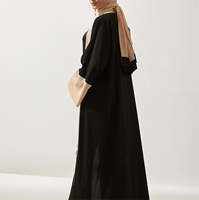 Dubai Abaya 2023 Vêtements ethniques islamiques de prière pour femmes musulmanes Abaya pour femmes musulmanes