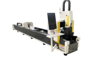 Máquina de Corte Láser de Fibra CNC de Alta Velocidad 1000W 2000W 3000W para Metal, Acero, Aluminio, Tuberías y Tubos