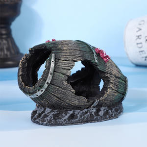 Hars-simulatie holle wijnvat <span class=keywords><strong>aquarium</strong></span> landschapsarchitectuur <span class=keywords><strong>aquarium</strong></span> vis- en garnalen schuilplaats grot reptielen schuilplaats grot - Product Image 4