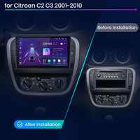 Radio para Auto Junsun con Carplay y Android Auto para Citroen C2 C3 2001-2010, Reproductor de DVD, Unidad Principal, Pantalla para Auto, Envío Rápido (Stock en la UE)