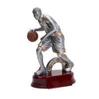 Trophée de basket-ball en résine Weivista 8 ''Motion Male