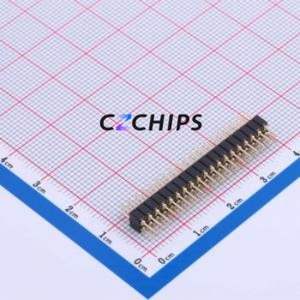 PZ200-2-19-Z-C Pin Header Through hole Component (THT),P=2mm Connector 2x19P 2mm 2mm Round Pin - Product Image 2