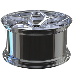 ที่กำหนดเองขัดริมฝีปาก10.5Jx22 2-PC ปลอมแปลงอลูมิเนียมขอบ5X112 CB 66.6สำหรับออดี้ R8 - Product Image 2