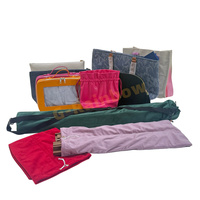 Bolsa de Almacenamiento para Tapete de Mahjong de 31.5"33", Bolsa con Cordón de Neopreno y Terciopelo Bordado para Tapete de Mahjong Americano