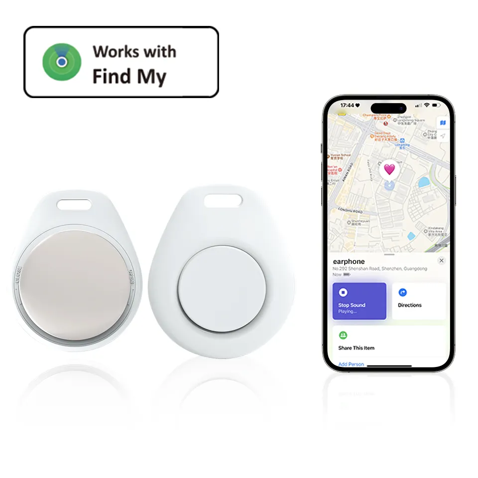 Найти мой трекер ключ Finder тег GPS местоположение Bluetooth работает с iOS network только для сумки домашних животных детей найти умную сигнализацию