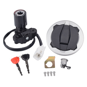 Juego de llaves para interruptor de encendido y tapa de combustible para Kawasaki Ninja 400 Z400 2018-2023, piezas de repuesto para motocicleta - Product Image 1