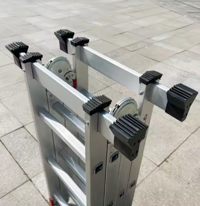 Escalera de Aluminio Industrial, Capacidad de Carga 330lbs/150kg, Pedal Ancho Antideslizante, Ligera, para Uso en el Hogar/Cocina, ANSI EN131 OSHA9 - Product Image 3