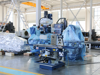 Machine à fraiser à tourelle de précision en métal LUZHONG X6332, fabriquée en Chine, neuve, 220V/380V, horizontale, légère, pour la construction