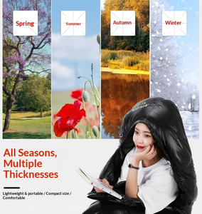 Sac de couchage d'hiver Hikeon -40 degrés - Unisexe - Sac de couchage en nylon extra épais - Sac de couchage mummy - Très <span class=keywords><strong>froid</strong></span> - 3000g - Chaleur extrême - Imperméable - Product Image 2