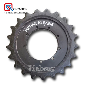 Piñón de cadena de venta caliente para piezas de excavadora <span class=keywords><strong>Mini</strong></span> excavadora VIO15 VIO17 VIO27 VIO35 B12 B15 - Product Image 1