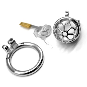 Jaula de Castidad Masculina FRRK de 52 mm, Dispositivo de Castidad con Candado, Jaula Metálica para Pene, Juguetes Sexuales para Hombre - Product Image 2