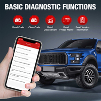 KINGBOLEN Ediag Software Completo para Todos los Sistemas, Herramientas de Diagnóstico OBD2 Gratis por 1 Año, 16 Reinicio, Codificación ECU, Prueba Activa Pk THINKDIAG