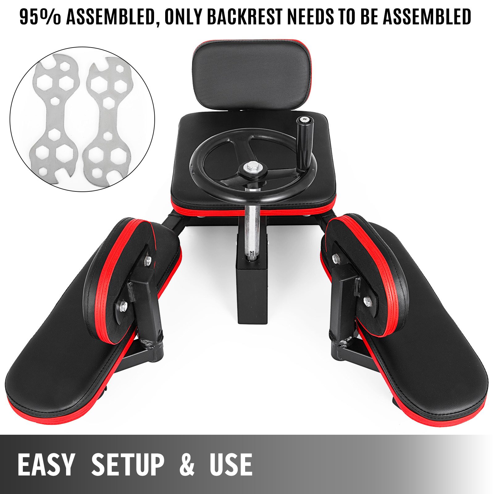 Steel Frame Leg Stretching Training Fitness Equipment Leg Stretch Machine for Home Gym