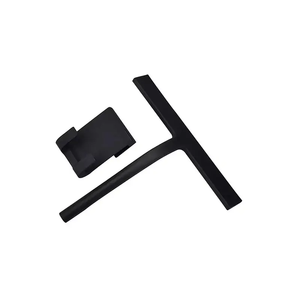 Limpiacristales de Silicona para Ventanas de <span class=keywords><strong>Coche</strong></span>, Ecológico, Blanco y Negro, Estilo Europeo Simple, con Cepillo de Fieltro Suave - Product Image 4