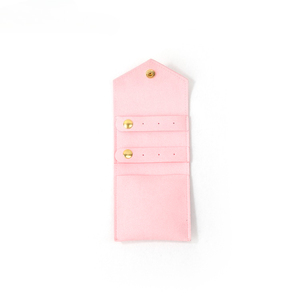 Organizador de Joyas de Lujo con Logotipo Personalizado, Enrollable, de Alta Calidad, de Microfibra de 1.4 mm, Bolsa de Viaje para Guardar Joyas - Product Image 5