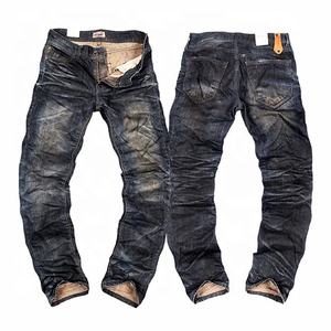 Lotfeel تصميم جديد أزياء خمر رجل جينز سروال جينز بالجملة المصنع مباشرة بيع بالجملة جينز لوس أنجلوس - Product Image 2