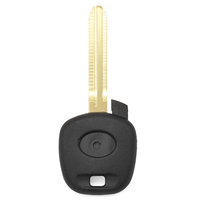 Coque de clé de voiture intelligente avec transpondeur, lame vierge et puce de remplacement pour clé de véhicule