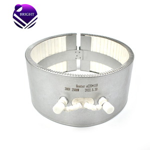 Élément chauffant électrique haute température BRIGHT 380V 2500W, bande chauffante en céramique pour extrusion - Product Image 1
