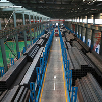 Tube carré en acier 30 x 30, 40 x 40, 50 x 50, 100 x 100, section carrée en acier structurel pour matériaux de construction
