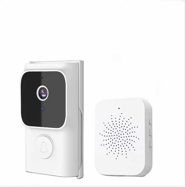 Video Intelligent Visual Doorbell, Mobile Phone Remote Voice Intercom, High-definition Night Vision Infrared Doorbell