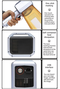 50wHandheld Fiber Laser Marking <b>Machine</b> Designed for Flexible Use Laser Printer - Product Image 6