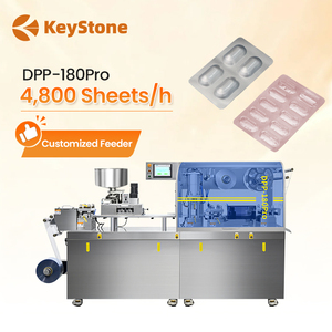 Máquina de Envasado Automático de Cápsulas y Tabletas en Blíster con Sellado de PVC DPP DDP DPB 140 - Product Image 1