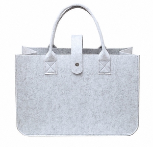 Venta al por mayor de bolsas de fieltro de tamaño pequeño multicolor bolsas de compras con logotipo personalizado - Product Image 5