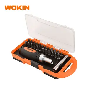 WOKIN 20652626pcs多機能ハンドツールソケットメタルドリルビットセット