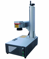 Nouvelle machine laser à fibre optique CNC portable de bureau en métal et plastique pour bijoux, codes couleur et logos, 20W 30W, compatible DXF/BMP/AI/DWG/DST