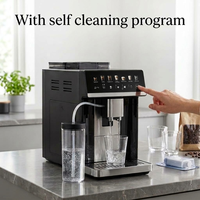 Machine à café commerciale entièrement automatique One Touch, 7 niveaux de mouture, écran couleur sans limites, portable, pour hôtel et usage domestique, expresso