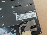 Clavier d'origine Lenovo ThinkPad P16 Gen1/2 Workstation, russe RUS, cyrillique, rétroéclairé, Trackpoint FRU PK131VP2B06