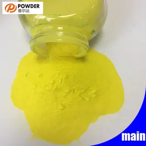 Ral 1018 Zink gelb elektrostatische epoxy polyester beschichtung farbe spray pulver farben