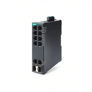 Switch Gestionado Gigabit Moxa SDS-3010-2GTXSFP-T, Switch Empresarial Industrial Ethernet de 8 Puertos - Product Image 2