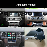 Reproductor de Video para Auto Estilo Tesla de 9.7 Pulgadas para Land Rover Discovery 4 LR4 2009-2016, Navegación GPS, Radio, Unidad Principal Android para Auto
