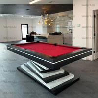 Heißer Verkauf: Elegantes Design, anpassbarer 7ft 8ft 9ft moderner Luxus-Billardtisch