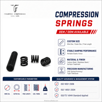 Ressorts de compression spirale en acier inoxydable TianFang OEM – Ressort à lames compressible pour applications automobiles et quincaillerie